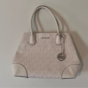 Michael Kors White Logo Handbag